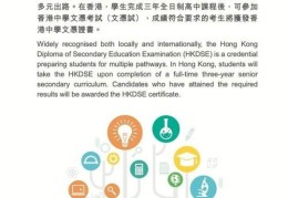 深圳香港DSE课程培训 资深导师团队与个性化教学