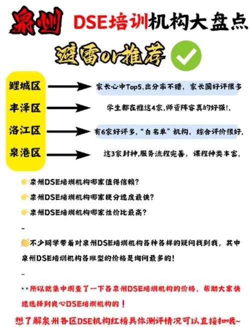 DSE培训哪个机构靠谱？资深导师对比评测解析