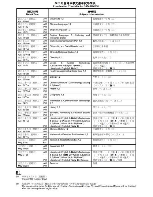 香港高考DSE攻略 2025年最新备考指南与时间表